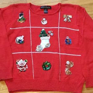 Christmas long sleeve sweater